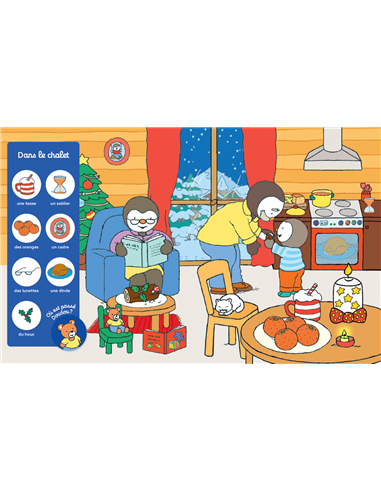 T'choupi Cherche et trouve Noël 