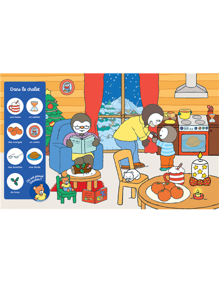 T'choupi Cherche et trouve Noël 