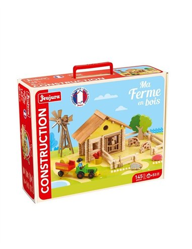 Ma ferme en bois - 145 pieces - Jeujura