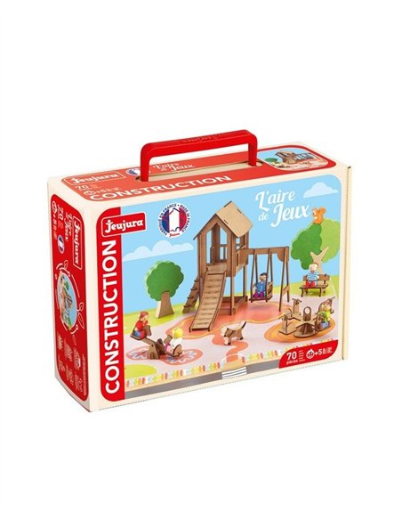 L'aire de jeux - 70 pieces - Jeujura