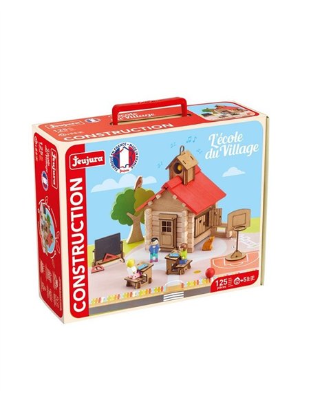L'école du village - 125 pieces - jeujura