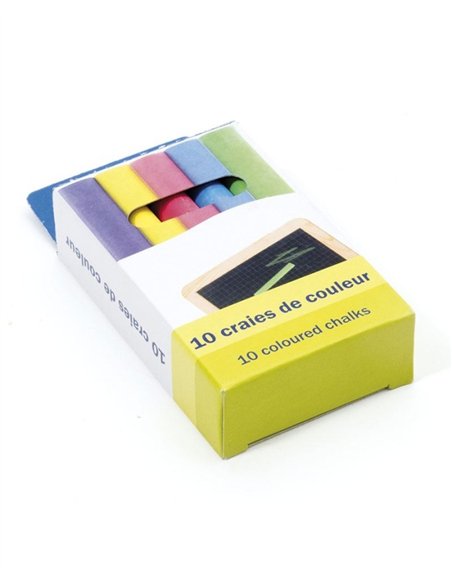 BOITE 10 CRAIES COULEURS - JEUJURA