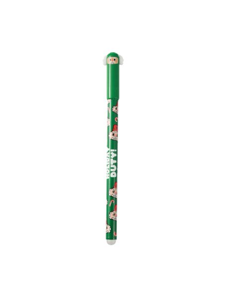 Stylo Effaçable avec Capuchon XMAS casse noisette - Itotal