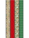Clairefontaine Papier cadeau de Noël "Esprit de Noël" - 700 mm x 2 m