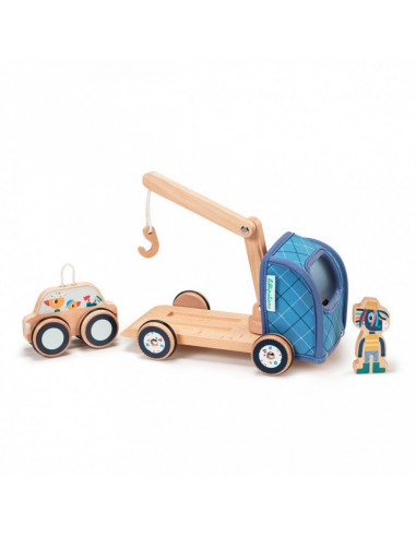 Dépanneuse en bois