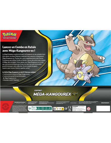 Pokémon : coffret Méga-Kangourex-Ex Pokémon
