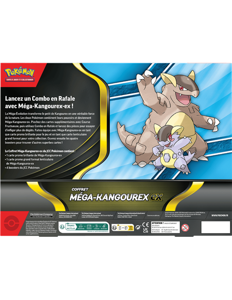 Pokémon : coffret Méga-Kangourex-Ex Pokémon