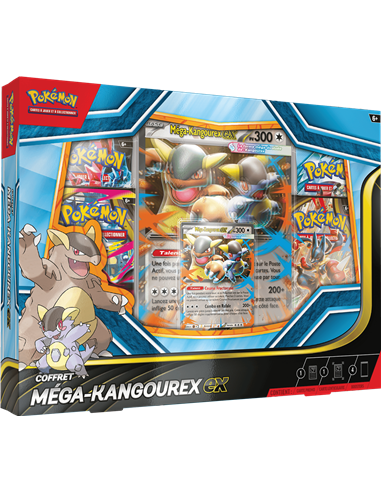 Pokémon : coffret Méga-Kangourex-Ex Pokémon