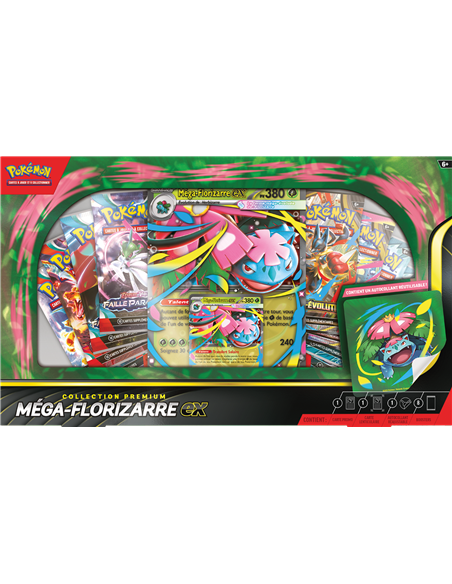 Pokémon : Coffret Premium Méga-Florizarre Ex