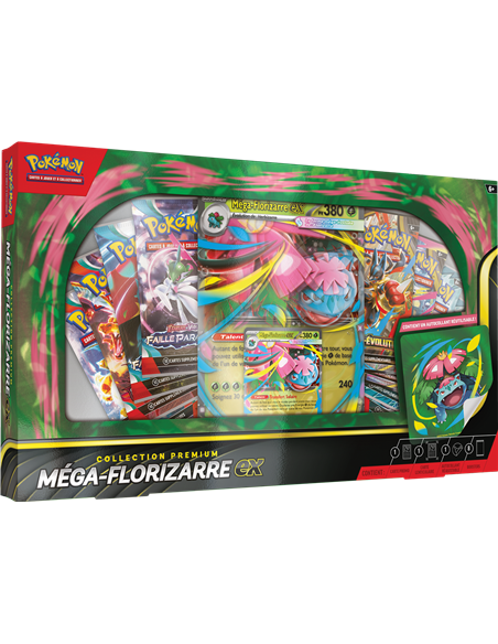Pokémon : Coffret Premium Méga-Florizarre Ex