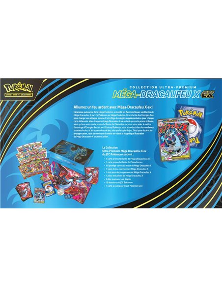 Pokémon - Coffret Collection Ultra-Premium UPC Méga-Dracaufeu X EX (Novembre 2025)