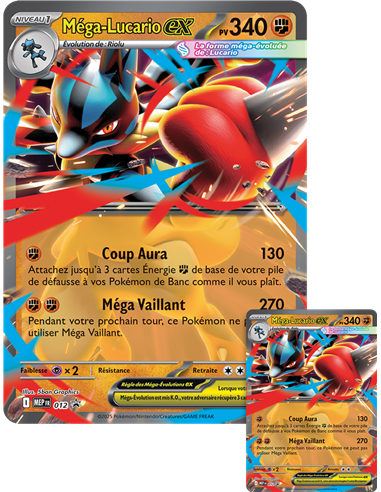 Pokémon : Coffret premium Figurine Mega Lucario EX