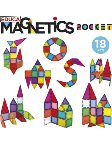 EDUCA MAGNETICS POCKET 18pcs