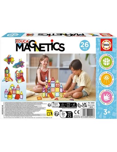 EDUCA MAGNETICS 26 PCS