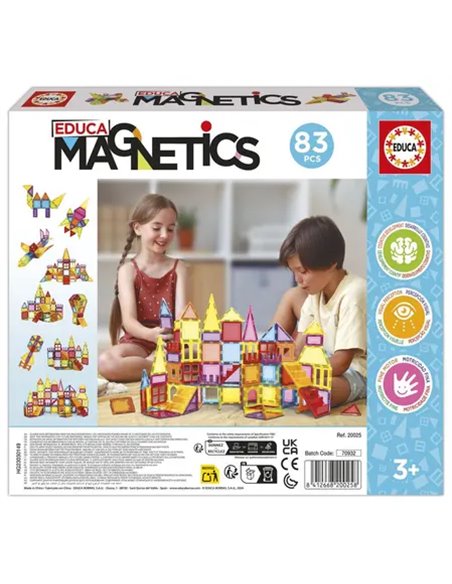 EDUCA MAGNETICS 83 PCS