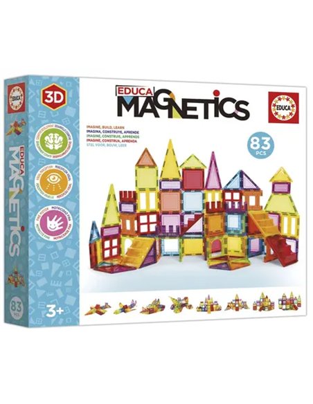 EDUCA MAGNETICS 83 PCS