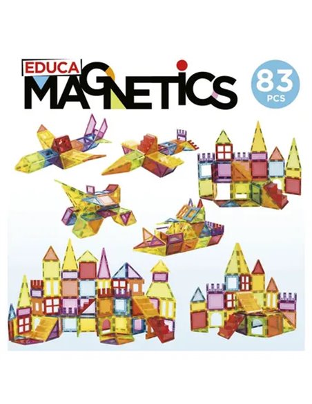 EDUCA MAGNETICS 83 PCS