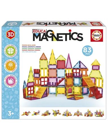 EDUCA MAGNETICS 83 PCS