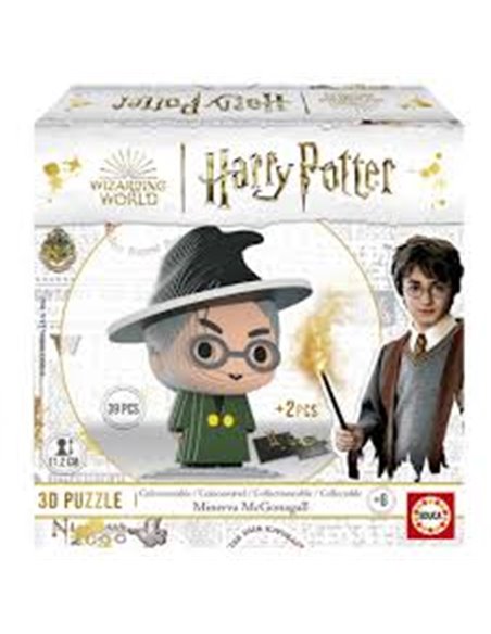 Puzzle 3d Harry Potter - Minerva McGonagall