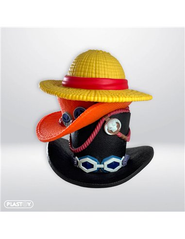 PLASTOY TIRELIRE - PILE DE CHAPEAUX