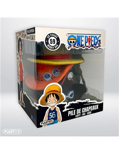 PLASTOY TIRELIRE - PILE DE CHAPEAUX