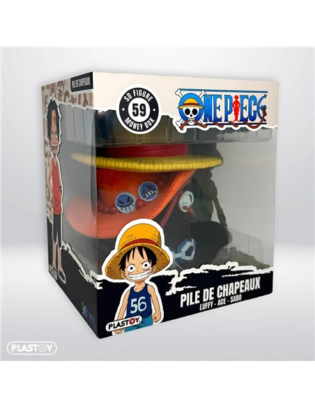 PLASTOY TIRELIRE - PILE DE CHAPEAUX