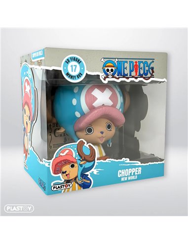 PLASTOY TIRELIRE CHOPPER NEW WORLD