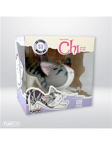 PLASTOY TIRELIRE - CHAT CHI S'ETIRE