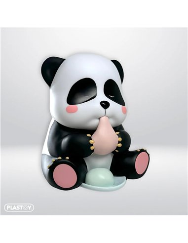 PLASTOY FIGURINE MOGU PETS - MOCHI PANDA