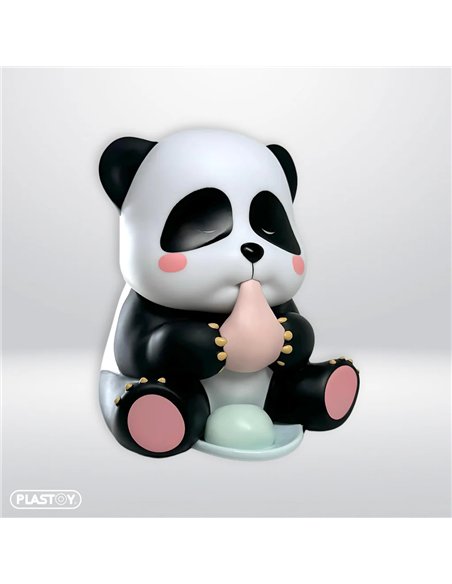 PLASTOY FIGURINE MOGU PETS - MOCHI PANDA