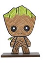 CRYSTAL ART Figurine à diamanter Groot