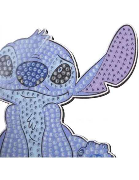 CRYSTAL ART Figurine à diamanter Stitch