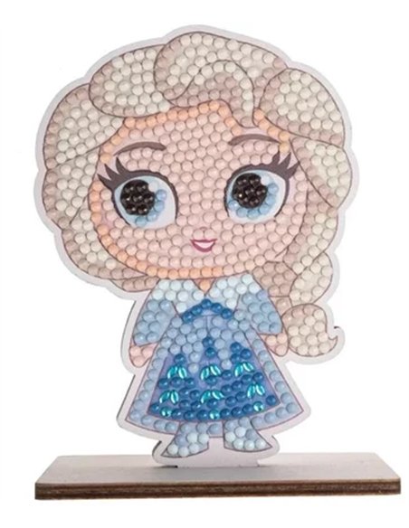 CRYSTAL ART Figurine à diamanter Elsa