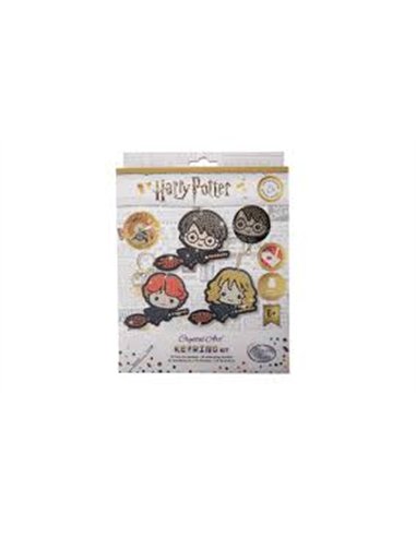 CRYSTAL ART Kit Porte clés x3 Harry Potter
