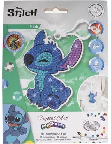 CRYSTAL ART Charms à diamanter - Stitch