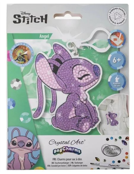 CRYSTAL ART Charms à diamanter - Angel