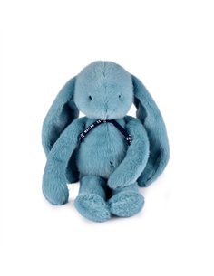 Lapin Méloé 37cm - bleu lagon - Mailou