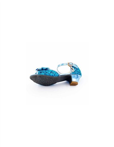 Mules à Noeuds et Paillette Bleues - Labay