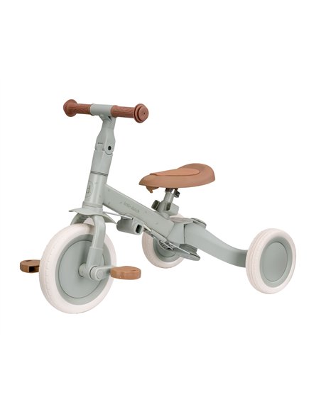 Tricycle 4 en 1 - Pure Sage - vert sauge - LITTLE DUTCH