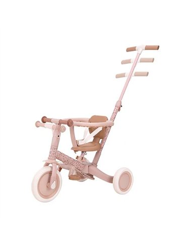 Tricycle 4 en 1 - rose - LITLLE DUTCH