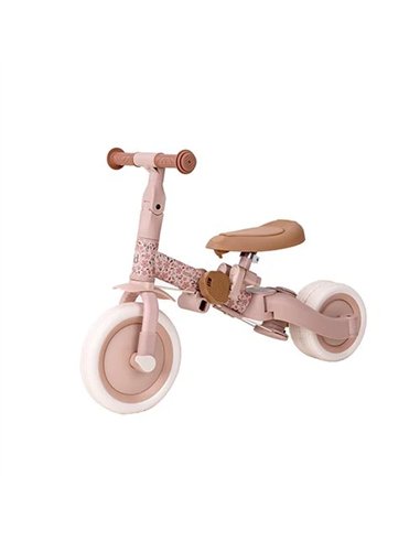 Tricycle 4 en 1 - rose - LITLLE DUTCH
