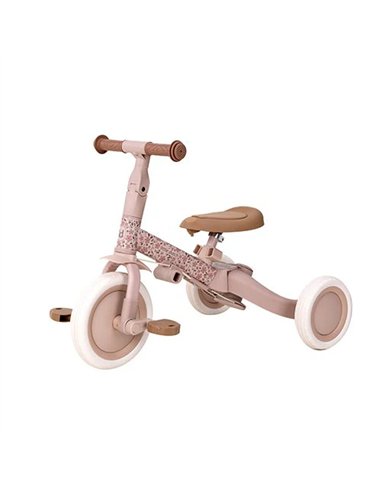 Tricycle 4 en 1 - rose - LITLLE DUTCH