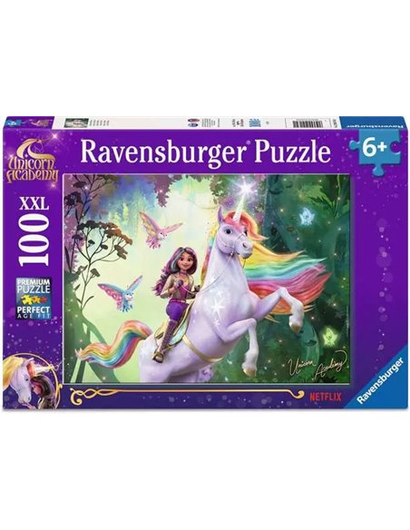 Puzzle Ecole licornes 100pc XXL