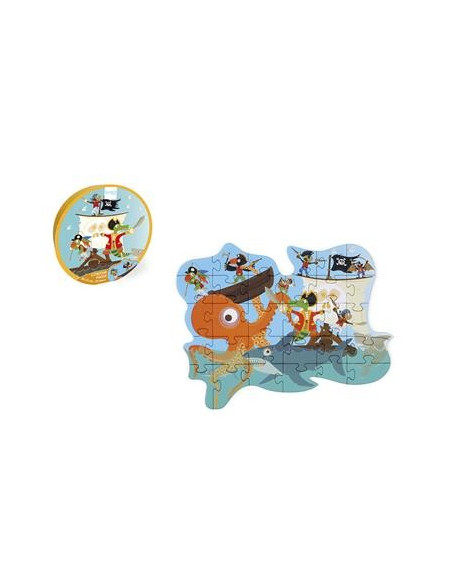 Contour puzzle pirates