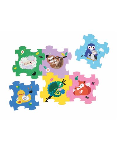 PUZZLE EN MOUSSE A TOUCHER - Auzou