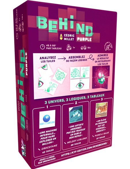Behind : Purple