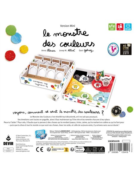 Le Monstre des couleurs - mini