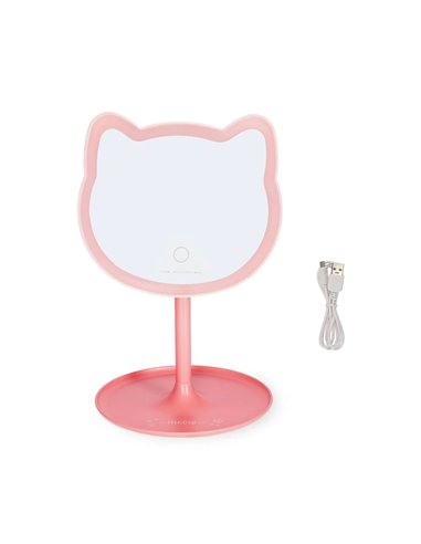 Miroir de Maquillage Lumineux - You Look Purrfect! - LEGAMI