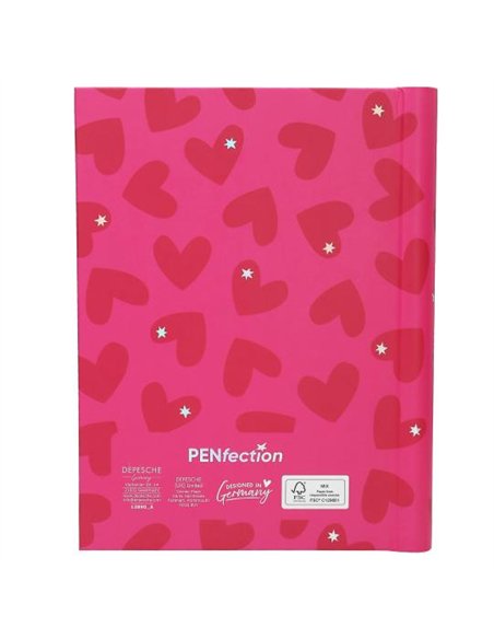 PENfection Carnet avec jeu de stylos Coeur