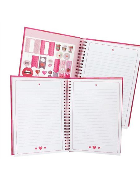 PENfection Carnet avec jeu de stylos Coeur